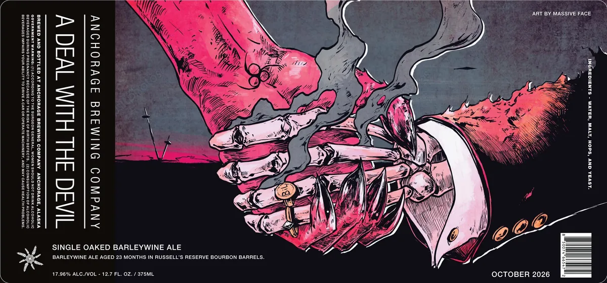 A Deal with the Devil - Single Oaked — full label as filed with TTB