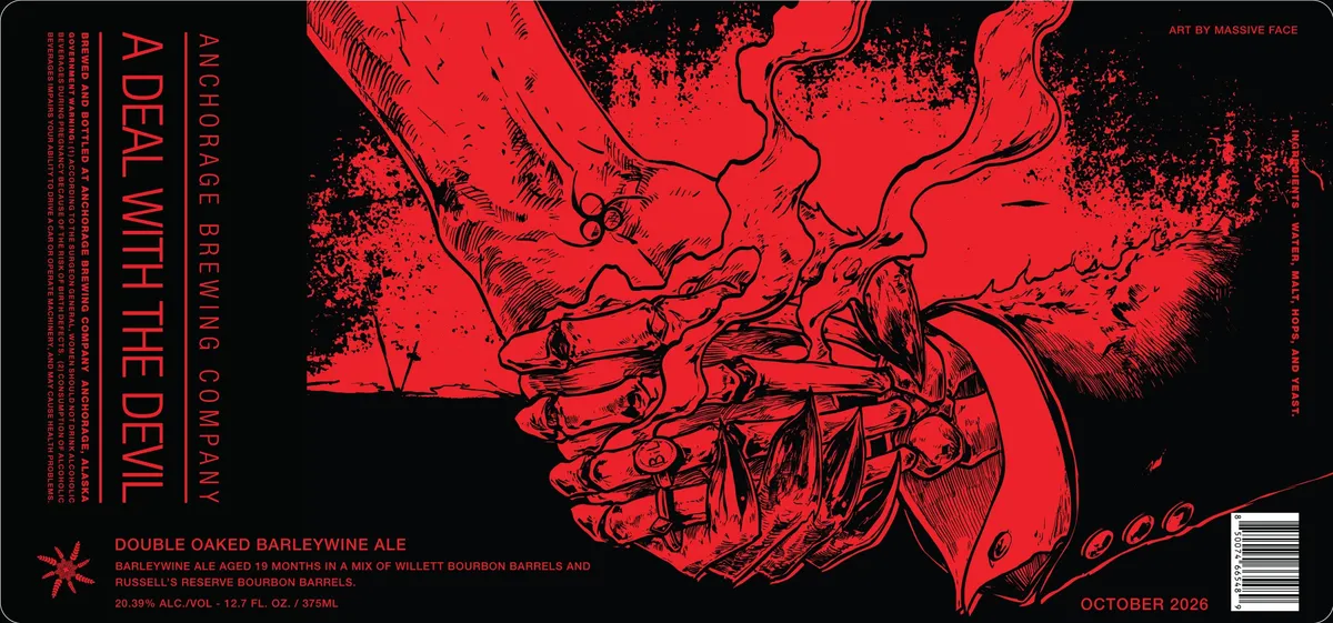 A Deal With the Devil — full label as filed with TTB
