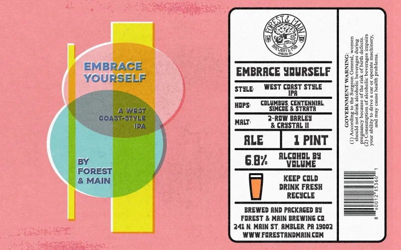 Embrace Yourself — full label as filed with TTB