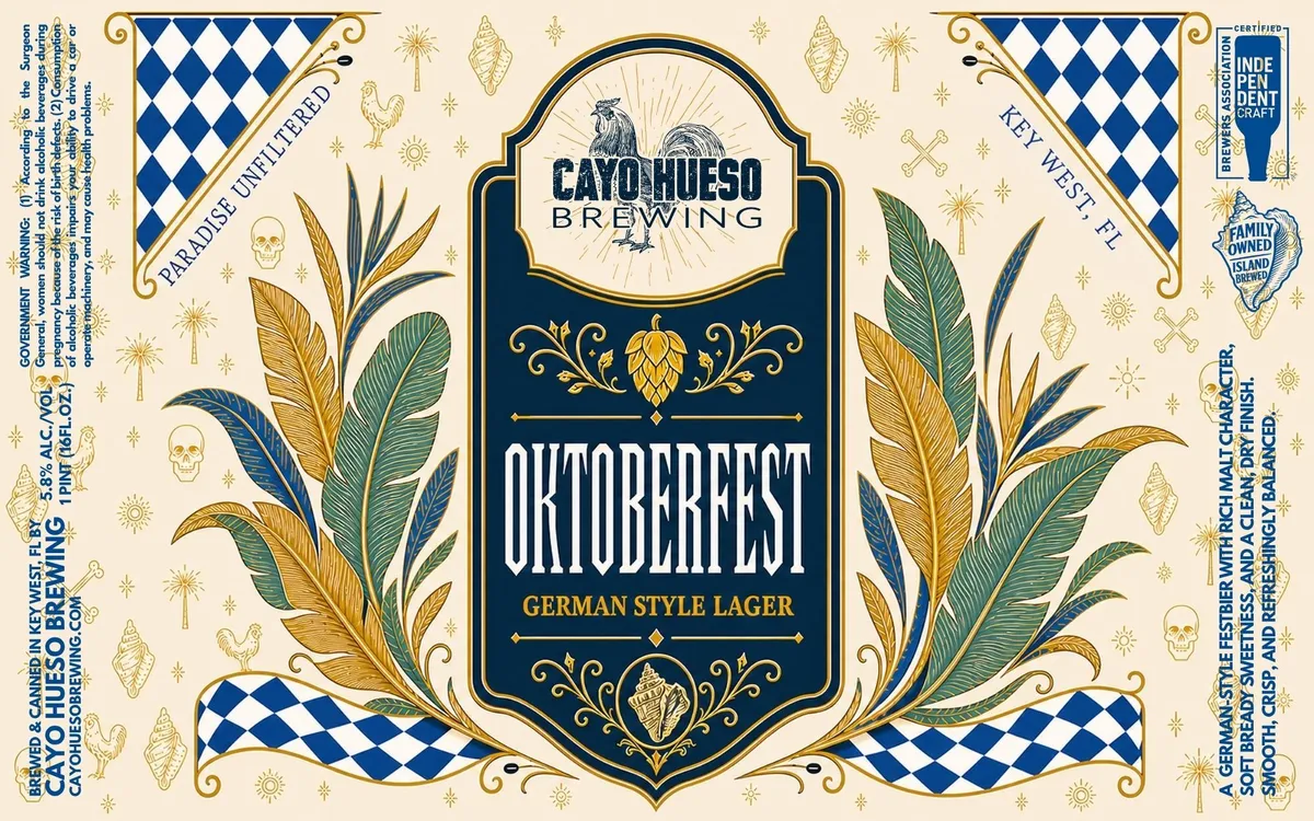 Oktoberfest — full label as filed with TTB