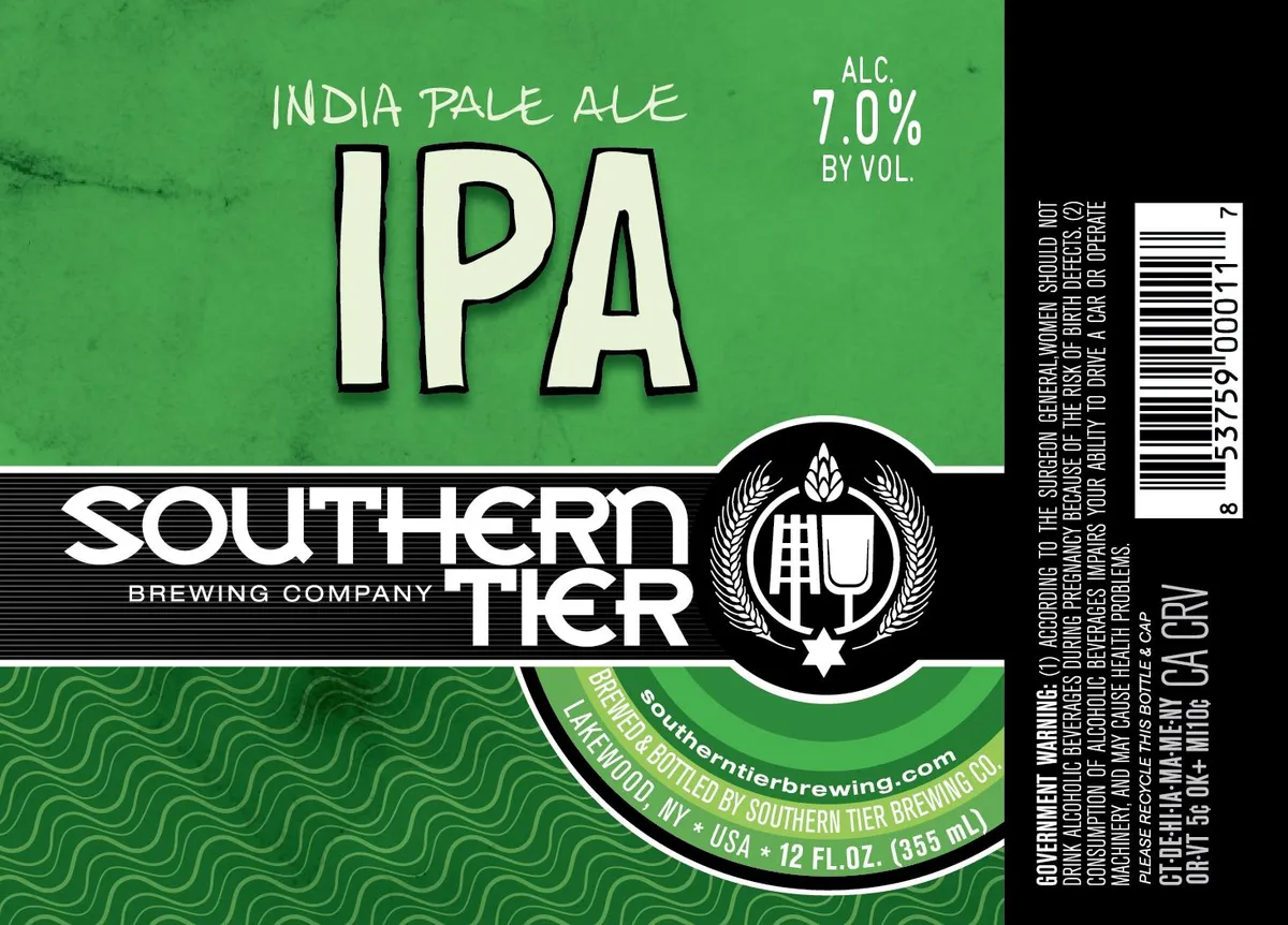 IPA — full label as filed with TTB