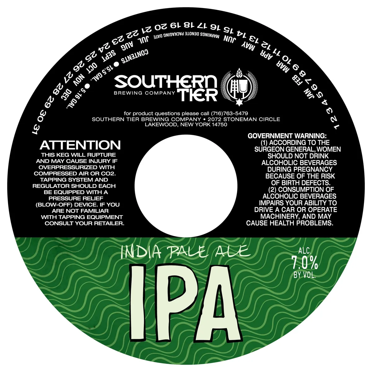 IPA — full label as filed with TTB