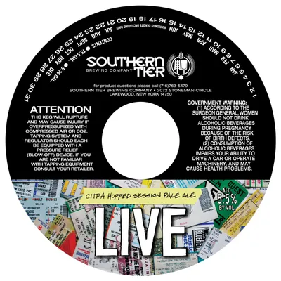 Live label