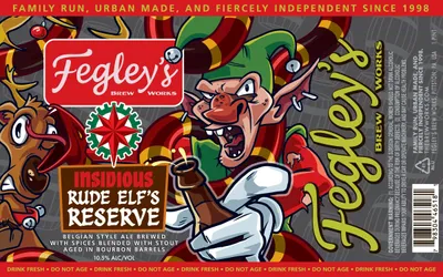 Insidious Rude Elf's Reserve label
