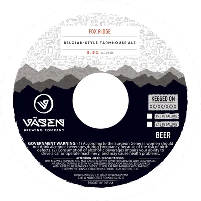 Fox Ridge label