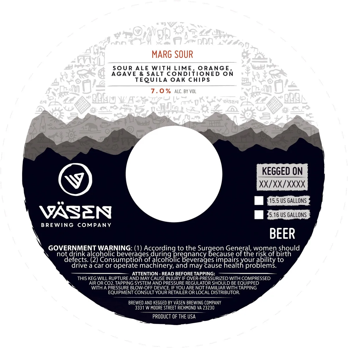 Marg Sour — full label as filed with TTB