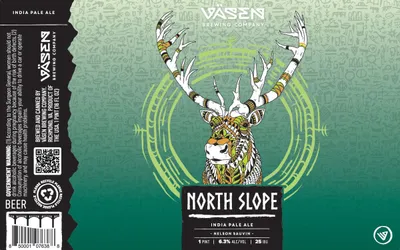 North Slope India Pale Ale label
