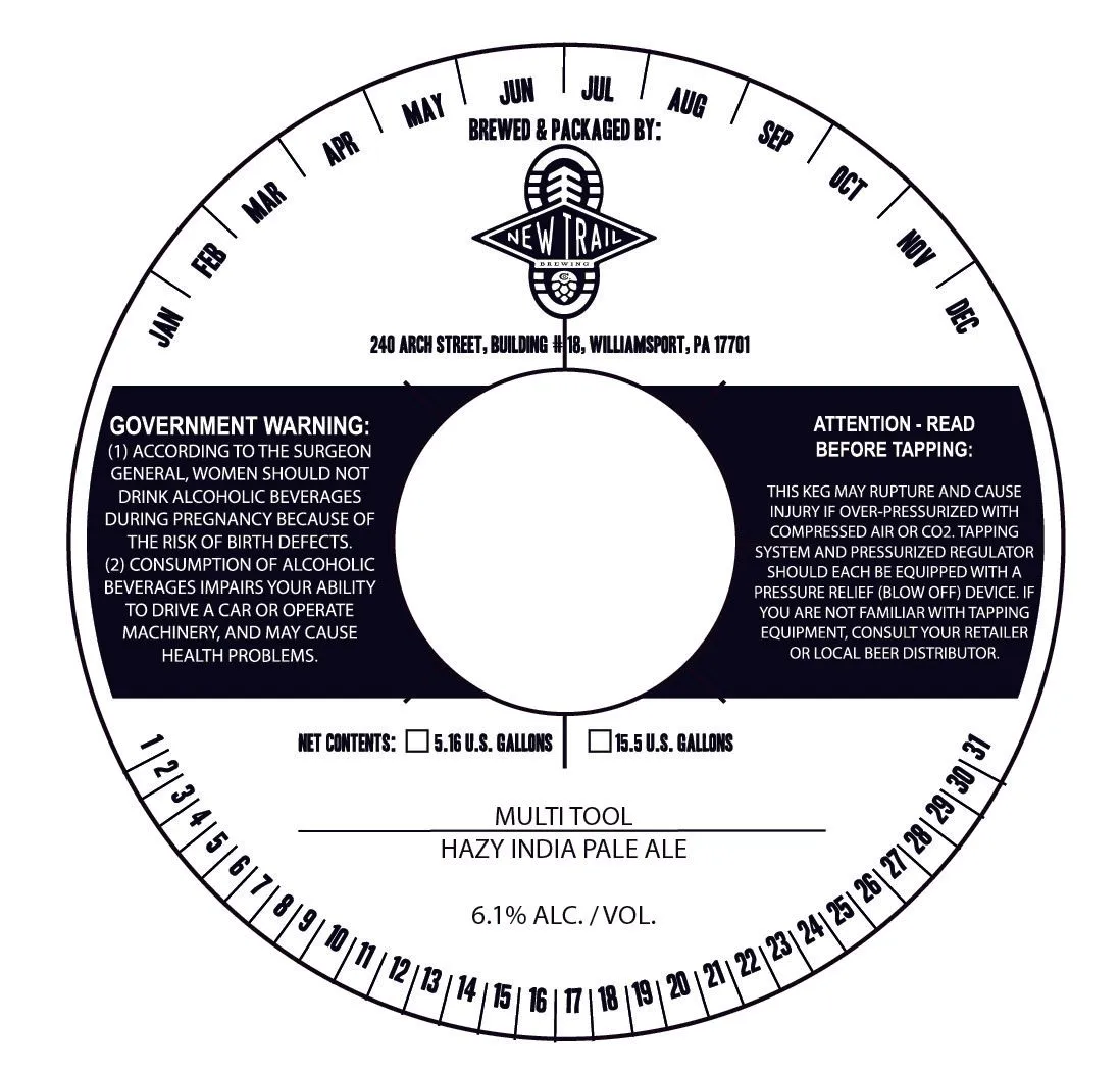 Multi Tool — full label as filed with TTB