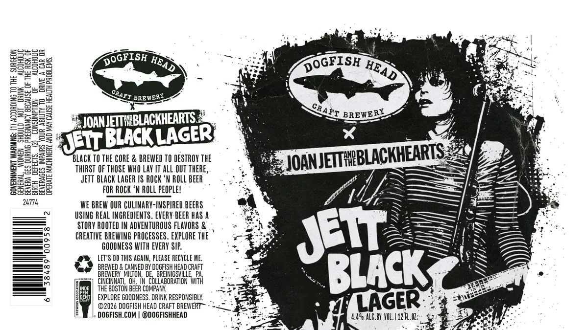 Jett Black Lager — full label as filed with TTB