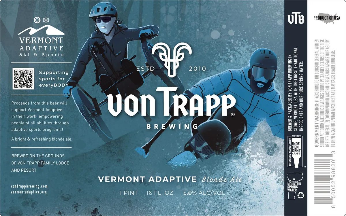 Vermont Adaptive — full label as filed with TTB