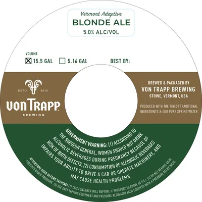 Vermont Adaptive label