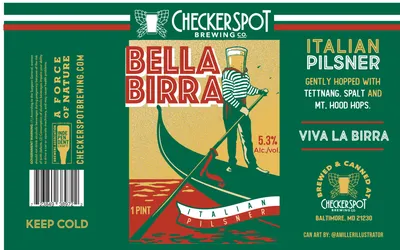 Bella Birra label