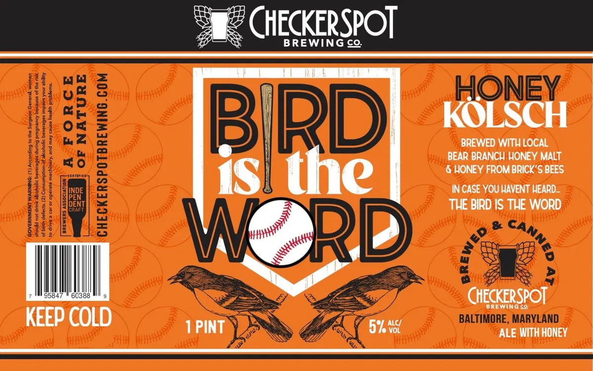 Bird Is the Word — full label as filed with TTB