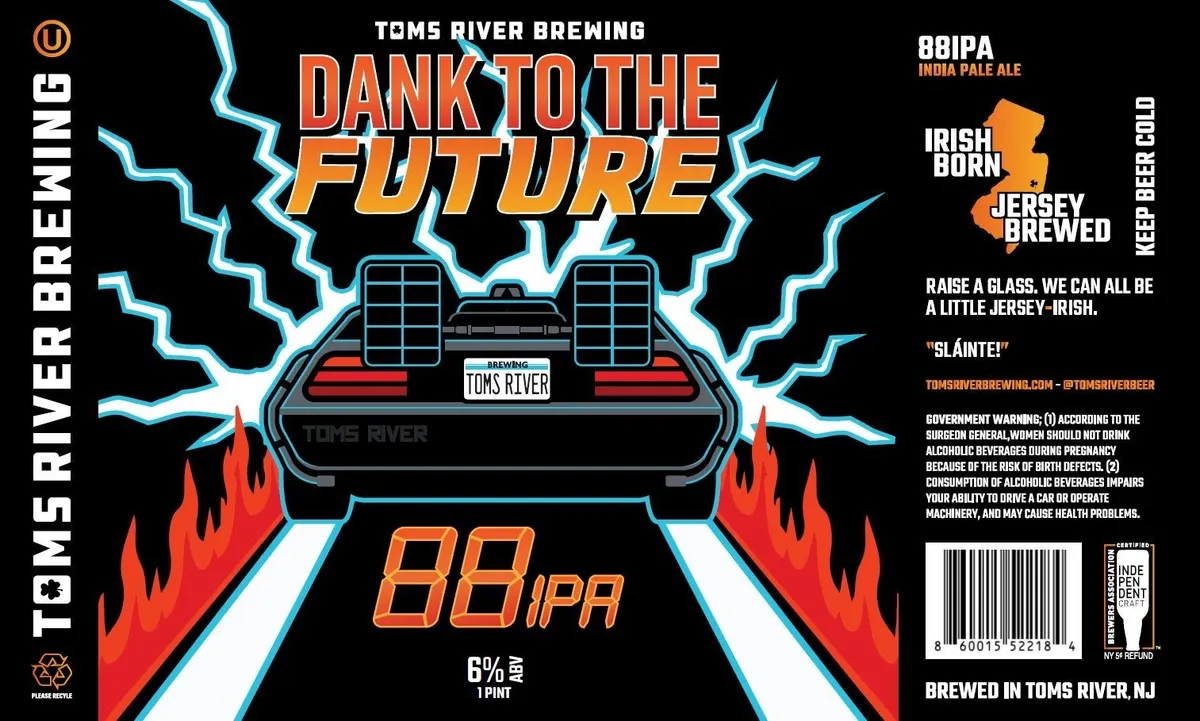 Dank to the Future — full label as filed with TTB