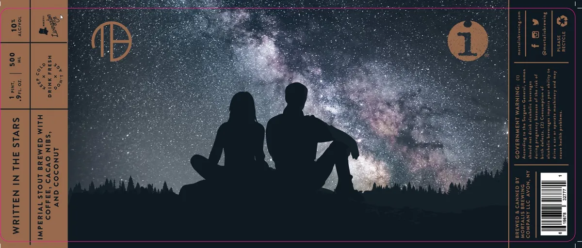 Written In The Stars label