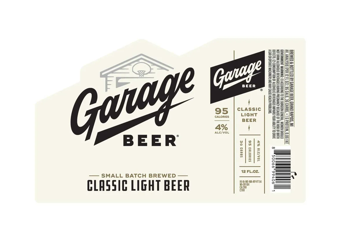 Garage Light label