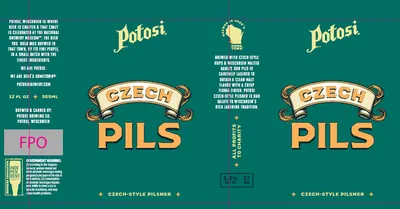 Czech Pils label
