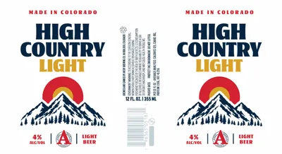 High Country Light label