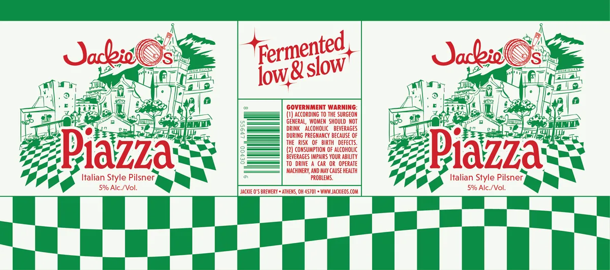 Piazza label
