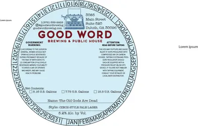 The Old Gods Are Dead label