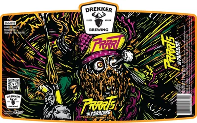 Prrrts in Paradise label