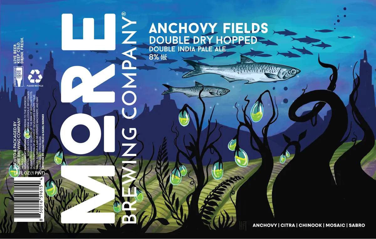 Anchovy Fields — full label as filed with TTB