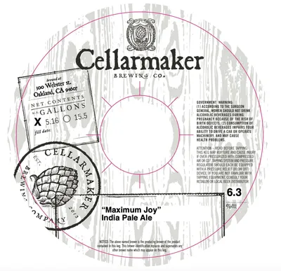 Maximum Joy label