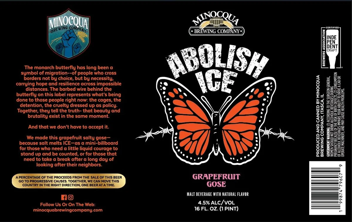 Abolish Ice — full label as filed with TTB
