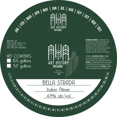 Bella Strada label