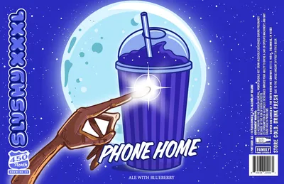 Phone Home label