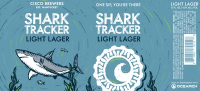 Shark Tracker label