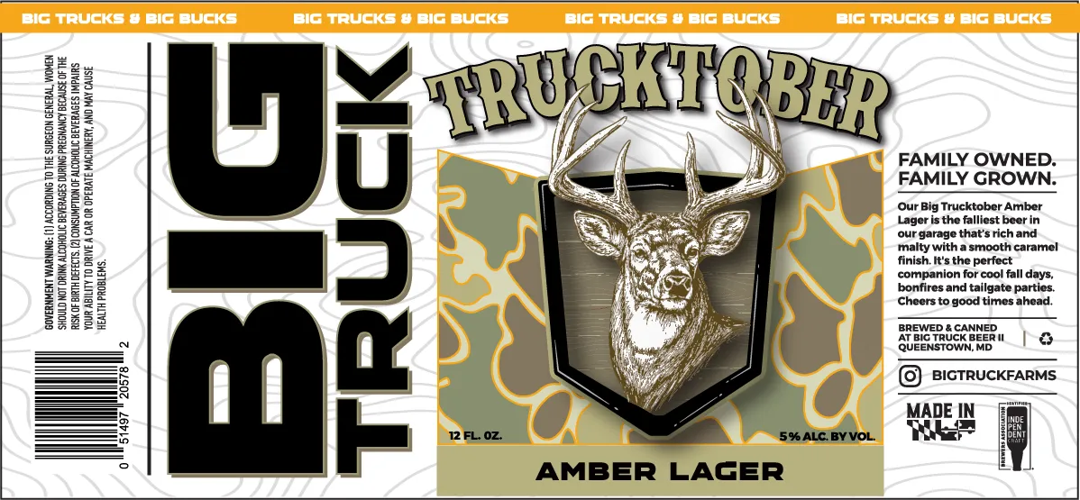 Trucktober Lager — full label as filed with TTB