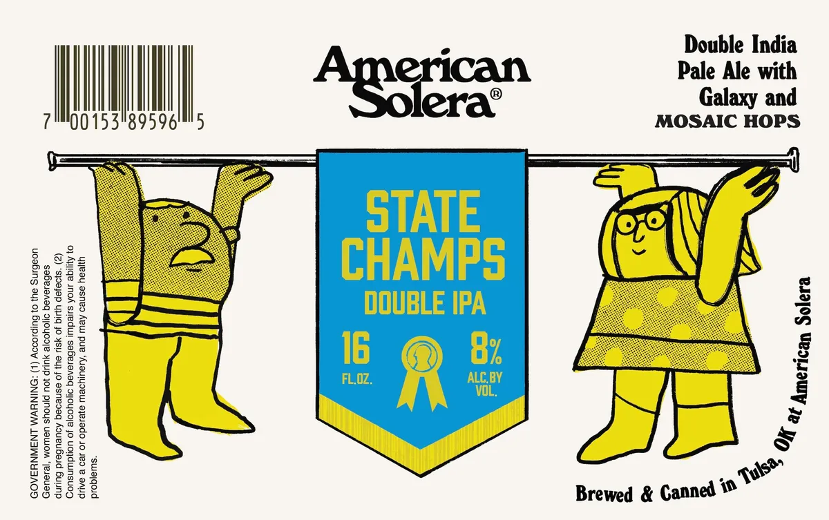 State Champs — full label as filed with TTB