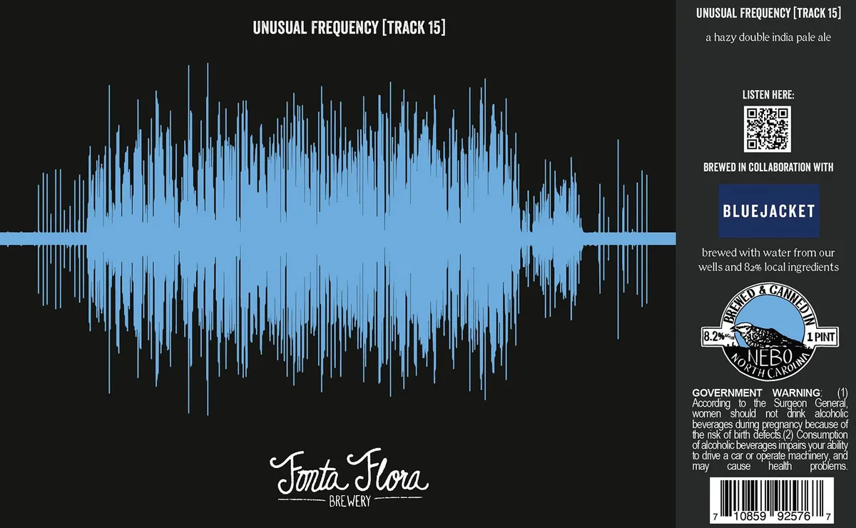 Unusual Frequency [Track 15] — full label as filed with TTB