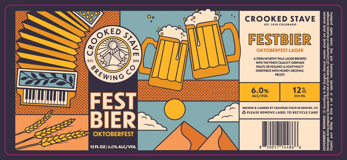 Festbier Oktoberfest — full label as filed with TTB