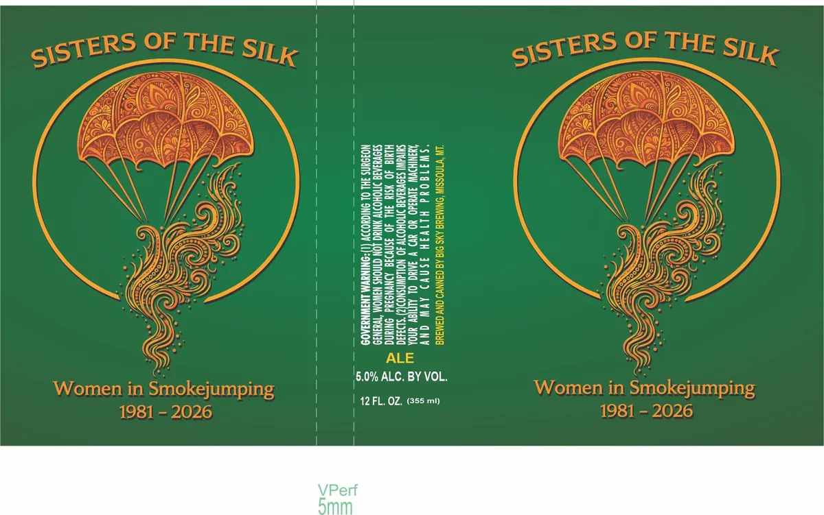 Sisters of the Silk label