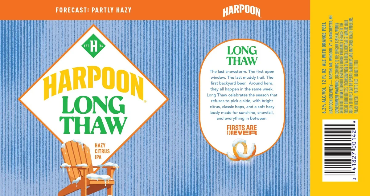 Long Thaw — full label as filed with TTB