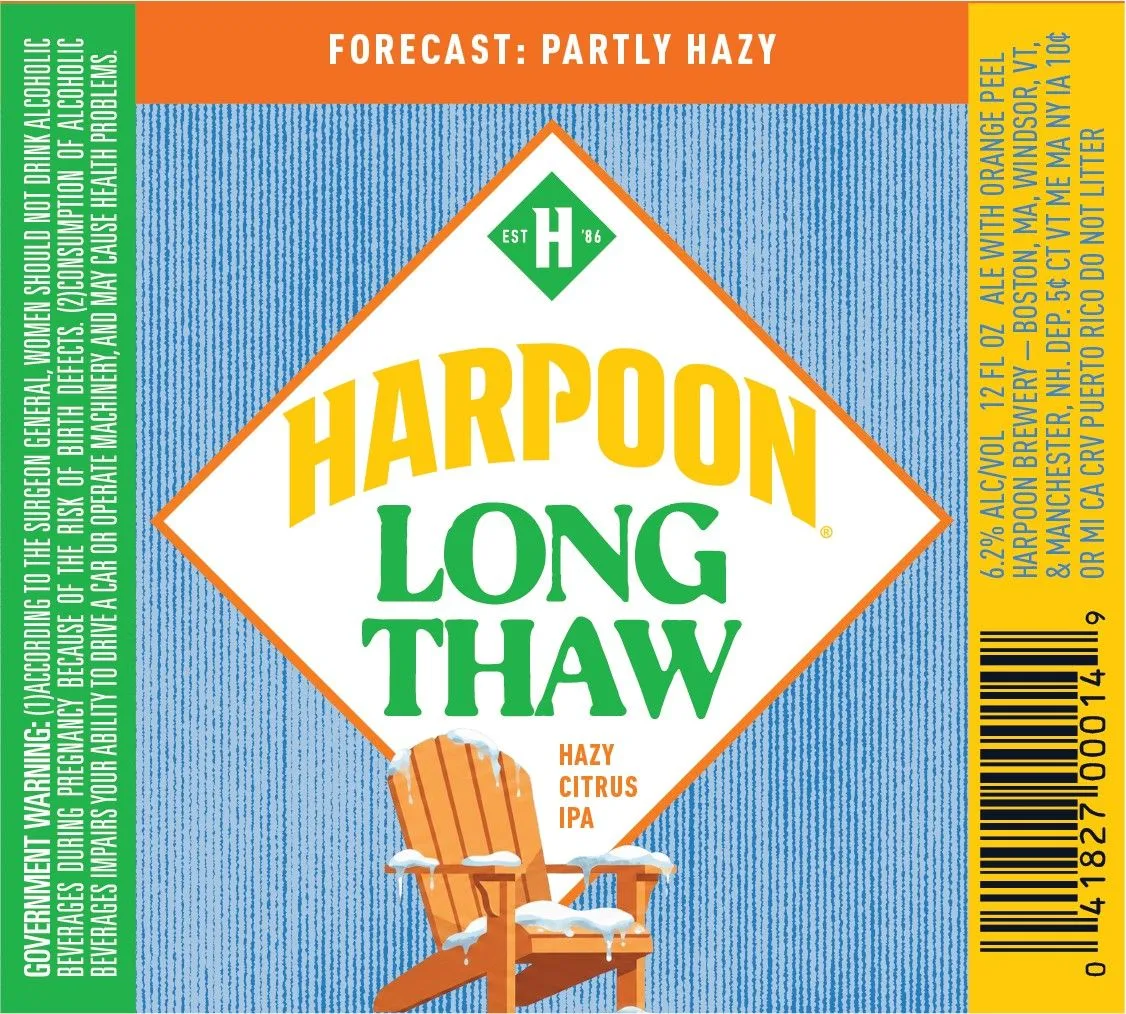 Harpoon Long Thaw label