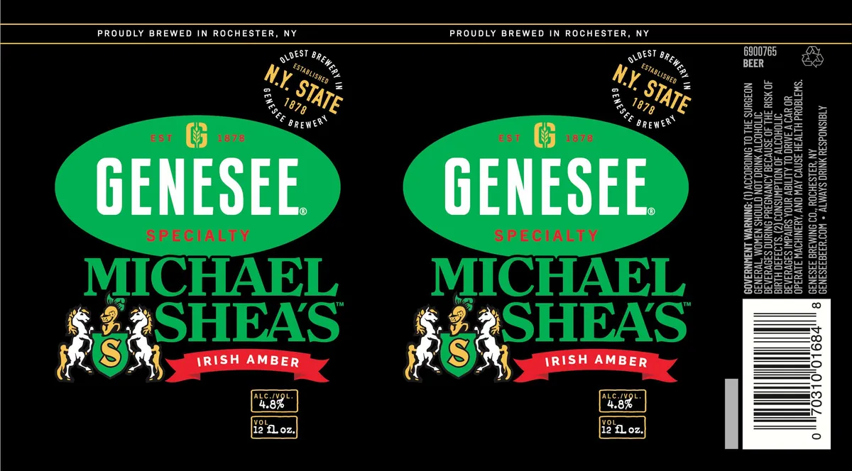 Michael Shea's Irish Amber label