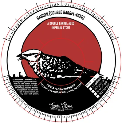 Gander [Double Barrel-Aged] label