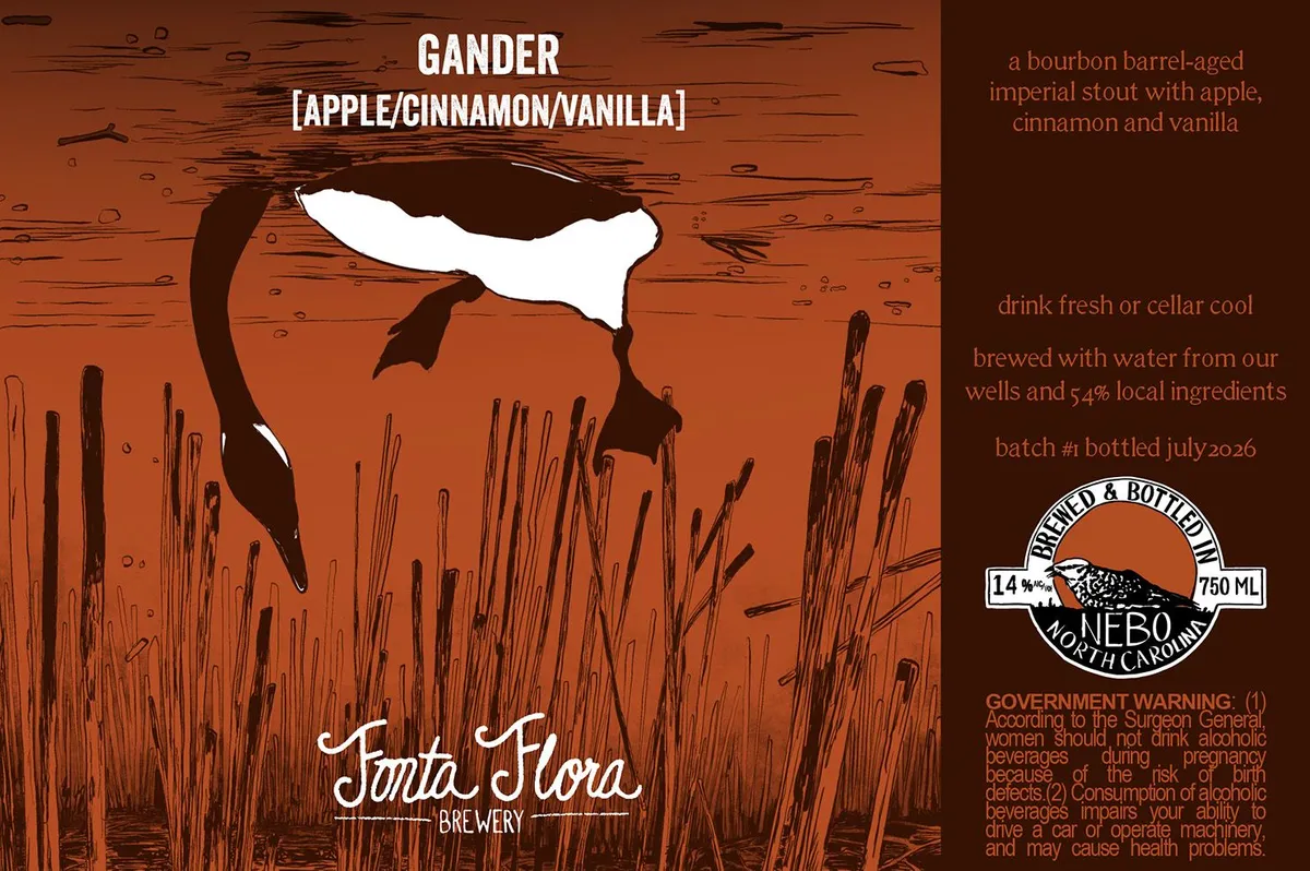 Gander [Apple/Cinnamon/Vanilla] — full label as filed with TTB