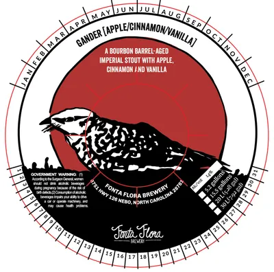 Gander [Apple/Cinnamon/Vanilla] label