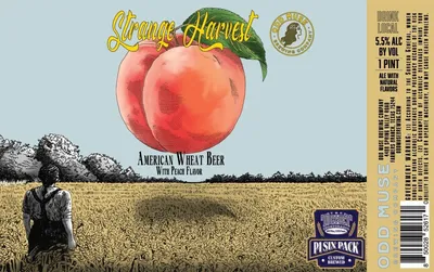 Strange Harvest label
