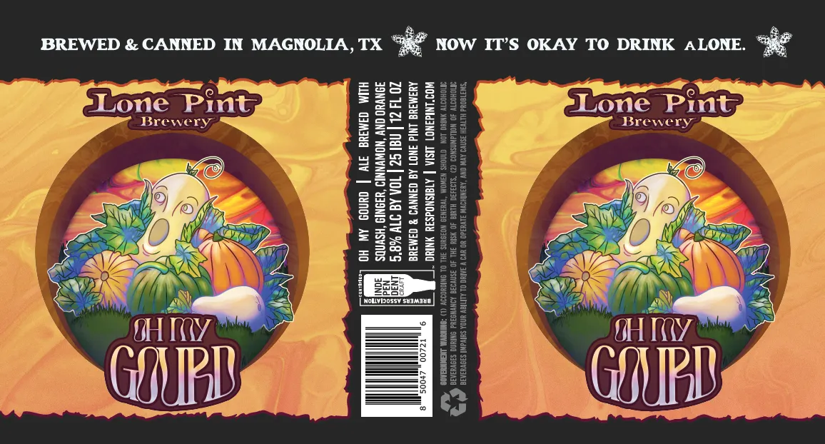 Oh My Gourd — full label as filed with TTB