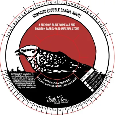 Coracoid [Double Barrel-Aged] label
