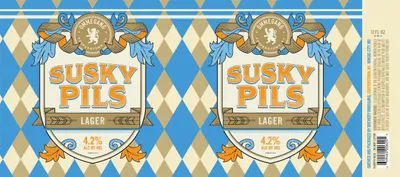 Susky Pils label