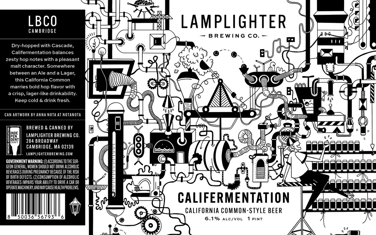 Califermentation — full label as filed with TTB