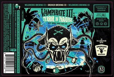 Vampirate III: Terror in Paradise label