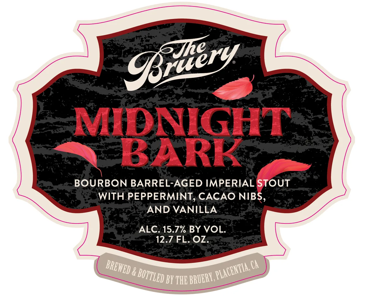 Midnight Bark — full label as filed with TTB