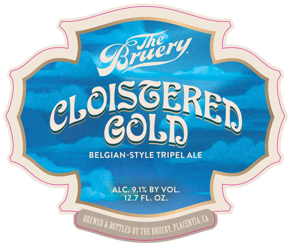 Cloistered Gold — full label as filed with TTB